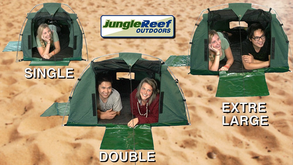 Heavy Duty 15oz(509gsm) Waterproof Ripstop Canvas Wilderness Sleeper Tent - Double