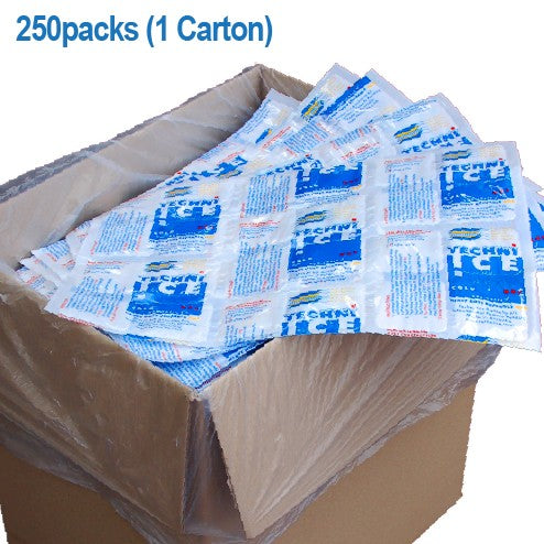 250 (1 Carton) Techni Ice Heavy Duty Reusable Dry Ice packs