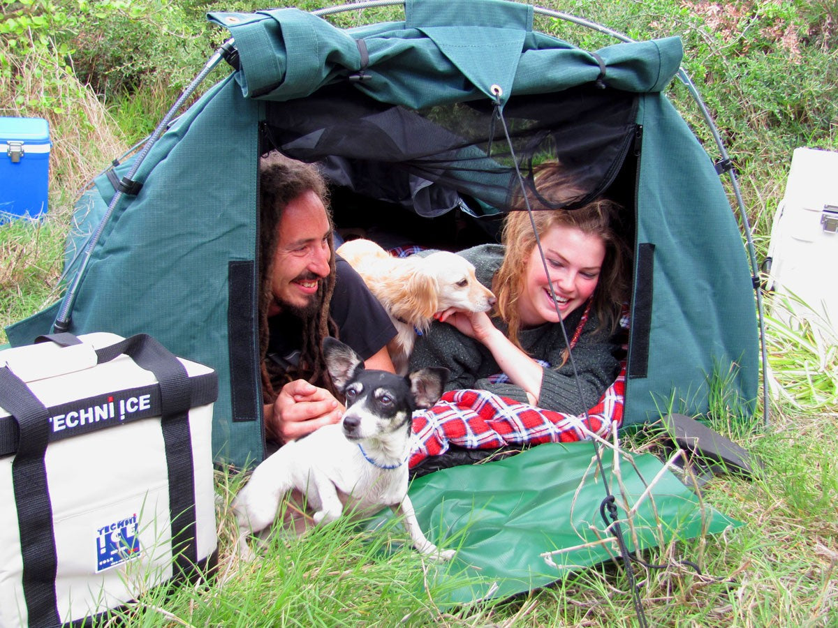 Heavy Duty 15oz(509gsm) Waterproof Ripstop Canvas Wilderness Sleeper Tent - Double