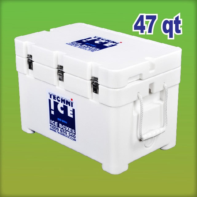 47Qt Long Techni Ice Signature Series Cooler - World's No.1 Ice Keeper