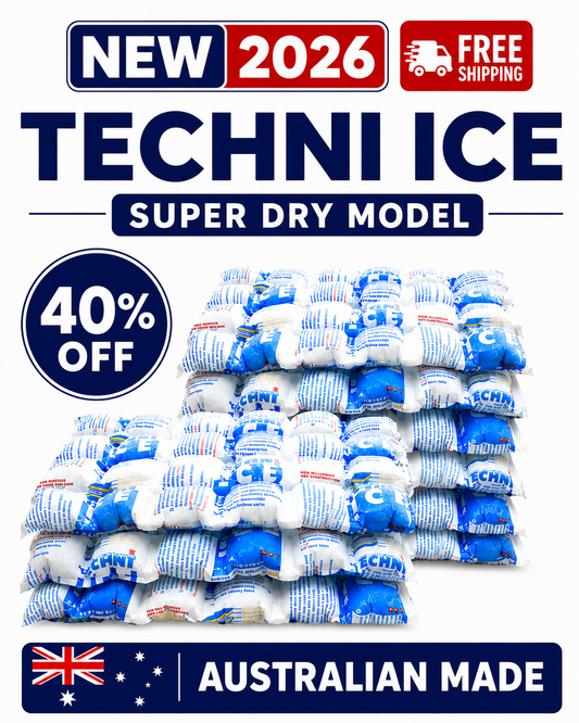 12 Techni Ice Heavy Duty  Reusable Dry Ice packs *40% OFF SALE ON NOW
