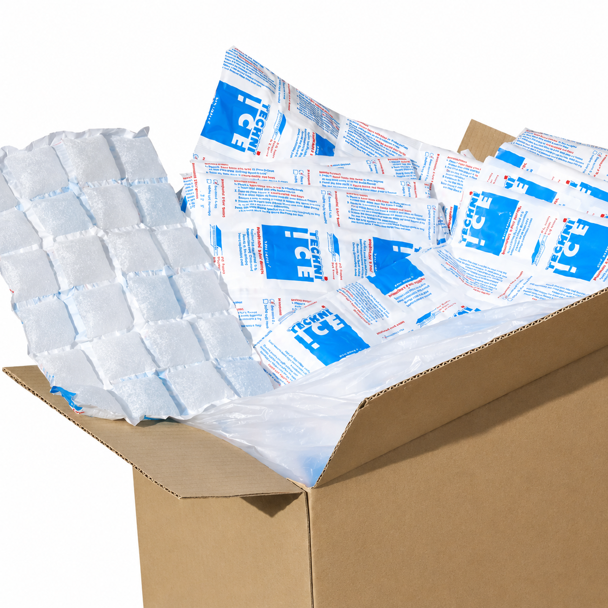 428 (1 Carton) Techni Ice STD 2 PLY Disposable/ Minimum Reuse Dry Ice packs