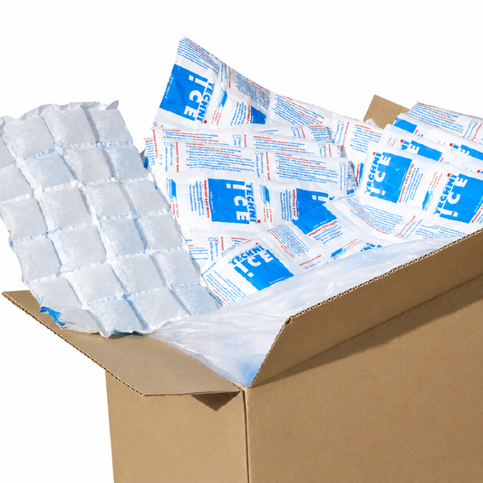 428 (1 Carton) Techni Ice STD 2 PLY Disposable/ Minimum Reuse Dry Ice packs