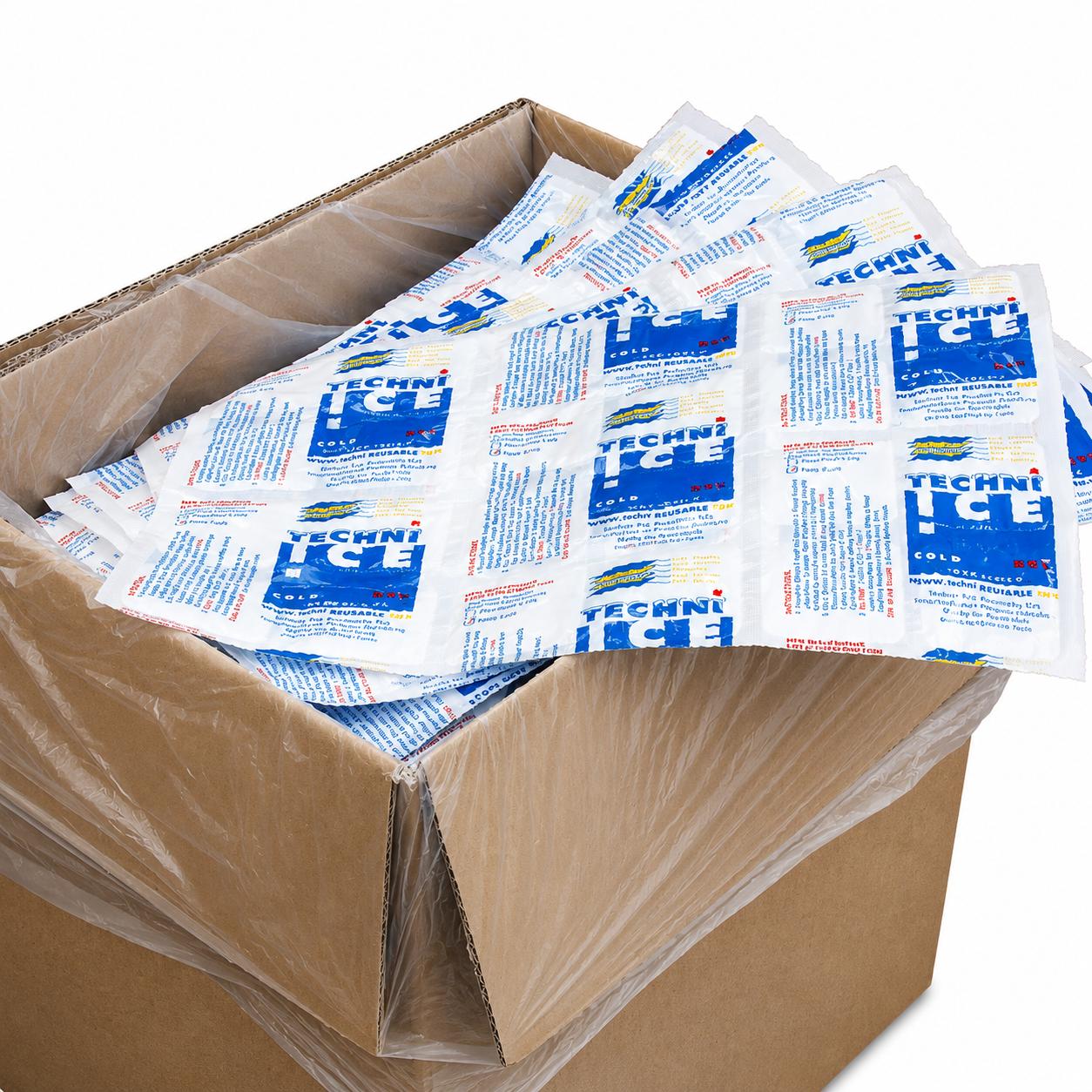 250 (1 Carton) Techni Ice Heavy Duty  Reusable Dry Ice packs *40% OFF SALE ON NOW