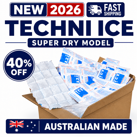 428 (1 Carton) Techni Ice STD 2 PLY Disposable/ Minimum Reuse Dry Ice packs