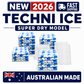 200 Techni Ice STD 2 PLY Disposable/ Minimum Reuse Dry Ice packs