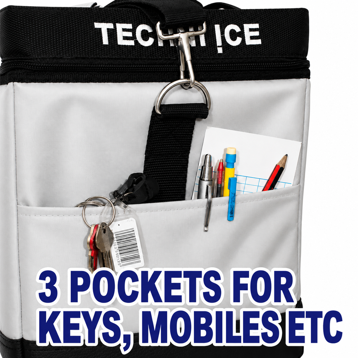 36Qt Techni Ice High Performance Soft-Sided Cooler Bag*FREE 3 REUSABLE DRY ICE PACKS VALUES $25*  *FRESH STOCK JUST ARRIVED