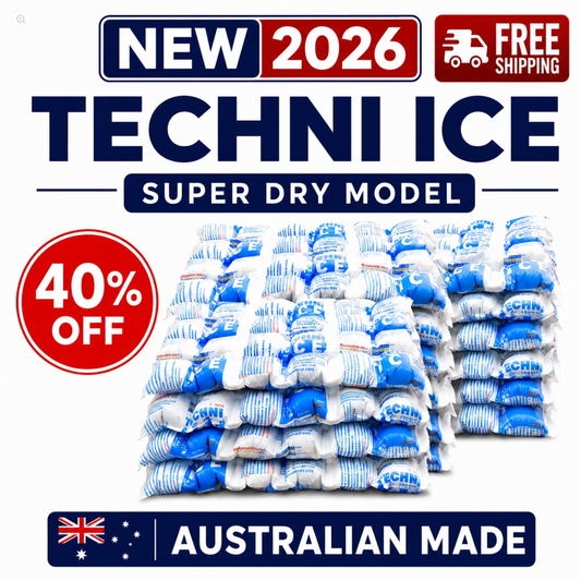 100 Techni Ice Heavy Duty Reusable Dry Ice packs *40% OFF SALE ON NOW