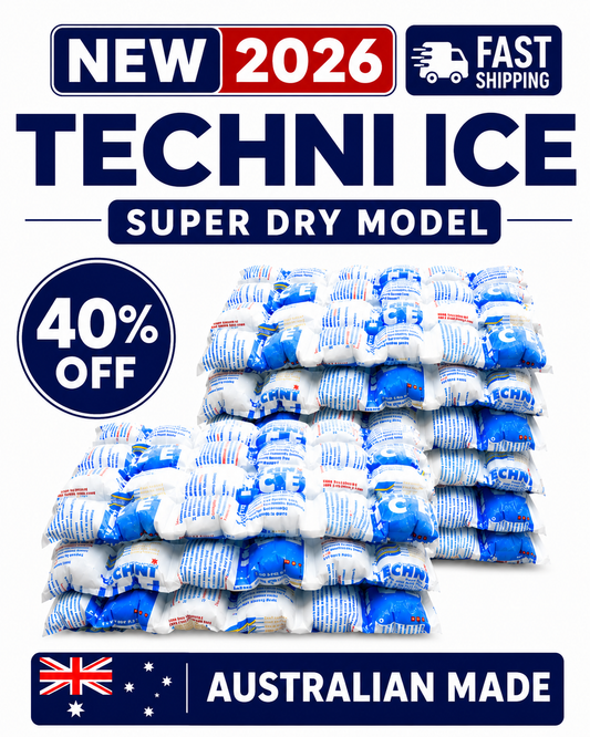 12 Techni Ice Heavy Duty  Reusable Dry Ice packs *40% OFF SALE ON NOW