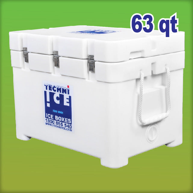 63Qt Techni Ice Signature Series Cooler- World's No.1 Ice Keeper *APRIL DISPATCH